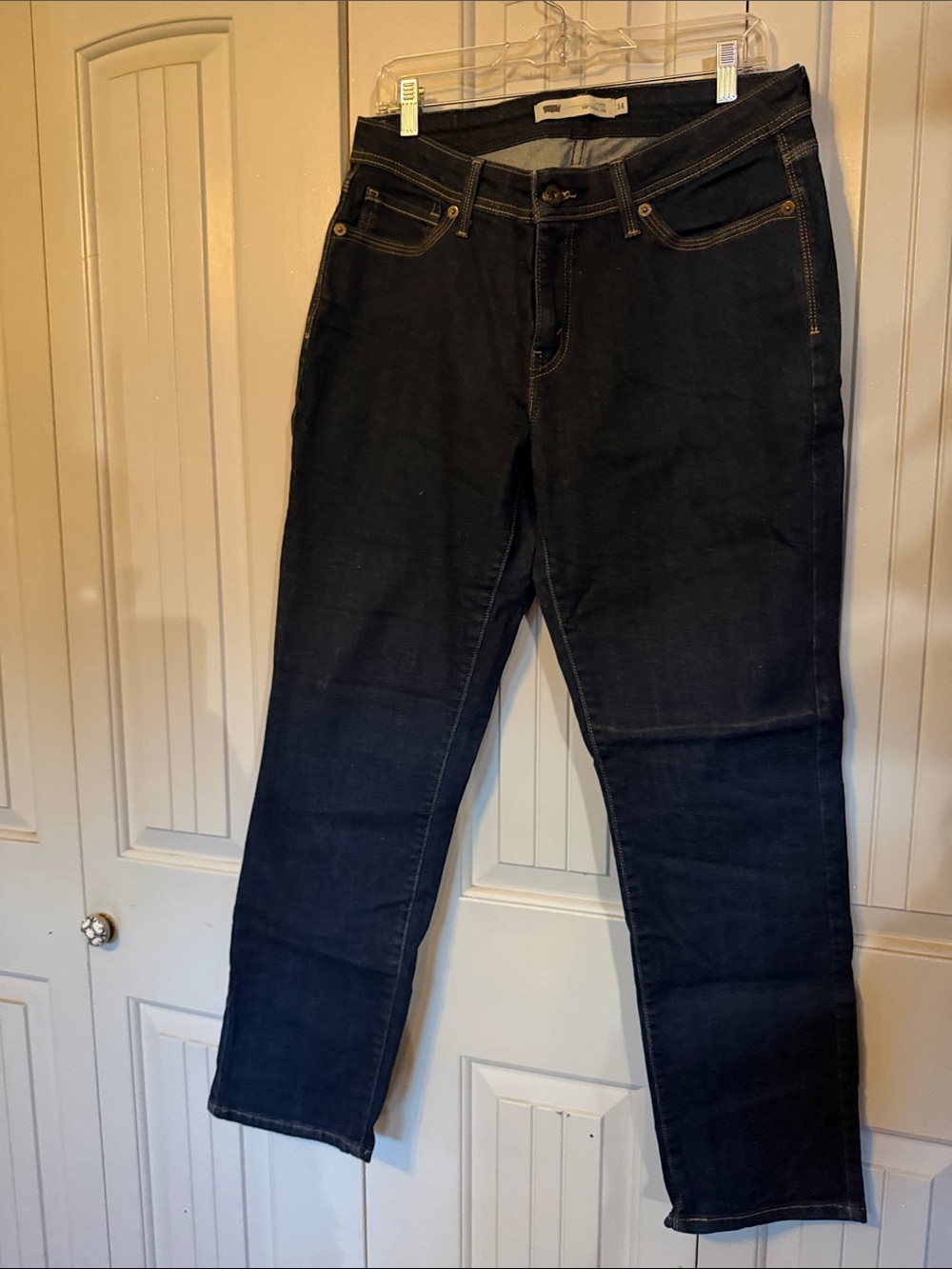 Levi's Dark Indigo Straight Leg Jeans